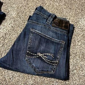 Mens Silver ZAC 32x34